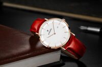 Avior Red Leather